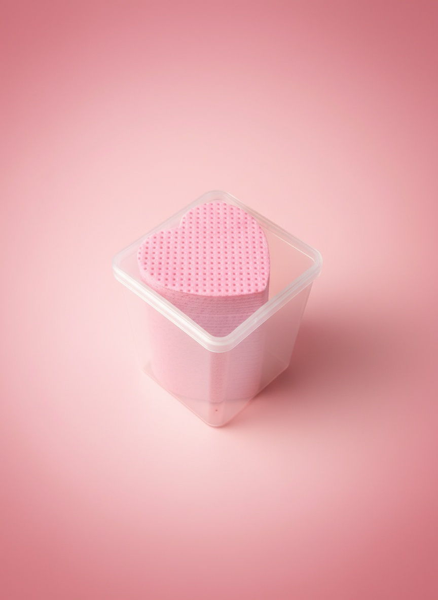 100 pcs Heart Cleansing Pads